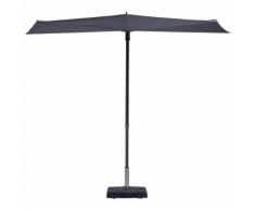 Madison Ombrellone da Balcone Sun Wave 300x150 cm Grigio PAC3P014