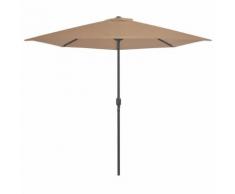 vidaXL Ombrellone da Balcone Palo in Alluminio Talpa 300x150 cm a Metà