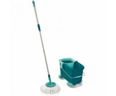 Leifheit Set Mocio per Pavimenti a Disco Clean Twist Verde 52052