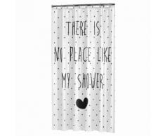 Sealskin Tenda da Doccia Lyrics 180 cm Bianca e Nera 233581319