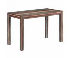 vidaXL Tavolo da Pranzo Stile Vintage in Legno Massello 118x60x76cm