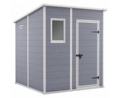 Keter Capanno per Attrezzi Manor Pent 66 Grigio e Bianco 241765
