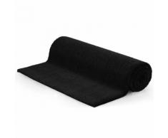 vidaXL Zerbino in Fibra di Cocco 17 mm 80x100 cm Nero