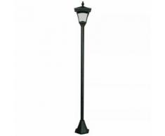 Luxform Lampione Solare a LED da Giardino Casablanca Nero 31159