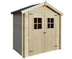 vidaXL Casetta da Giardino Capanno Cabina in Legno 2x1 m 19 mm