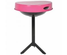 Esschert Design Griglia da Tavolo a Carbonella Acciaio Rosa FF250