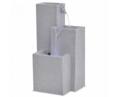 vidaXL Fontana da Interni con Luce a LED in Poliresina