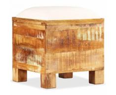 vidaXL Cassapanca in Legno Massello di Recupero 40x40x45 cm