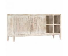 vidaXL Credenza 160x40x76 cm in Legno Massello di Mango