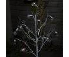 Kaemingk Luci di Natale ALBERO a LED bianco caldo 1,25m