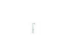 Metaform Colonna Doccia Multifunzione Metaform Mod. Crystal In Vetro Temperato E Pvc - Bianco