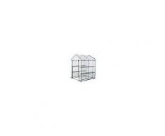 Outsunny Serra da Giardino in PVC Trasparente 143x143x195cm