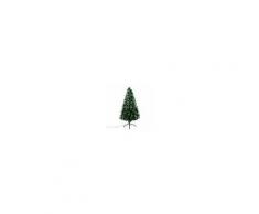 Homcom Albero di Natale Artificiale 120cm in PVC 130 Luci a LED Verde