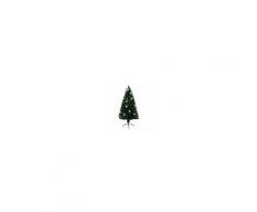 Homcom Albero di Natale 20 luci LED a Forma di Cristallo di Neve 150cm