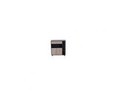 Homcom Mobiletto Ausiliario da Cucina Multiuso in Legno con Ruote, 80x39x86.5cm