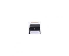 Outsunny Griglia Barbecue al Carbone Pieghevole Nero 42 x 26 x 42 cm