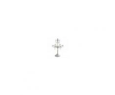 Maisons du Monde Candelabro 6 bracci in metallo grigio