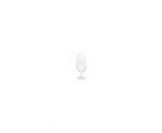 Maisons du Monde Bicchiere da birra in vetro stampato bianco