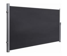 Tenda Laterale 180 x 350cm, per Balcone e Terrazzo, con Montaggio a Pavimento, Protezione Privacy,