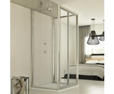 Box Doccia 3 lati 80x70x80 CM H198 trasparente mod. Urban Trio P