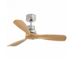 Ventilatori da soffitto senza luce mini Lantau - pino naturale 33509