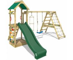 Parco giochi WICKEY StarFlyer Gioco da giardino con arrampicata, set da Gioco