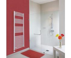 Radiatore Scaldasalviette Elettrico Curvo - Cromato - 1800mm x 600mm x 50mm - Ischia