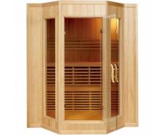 Sauna Finlandese per 4 persone in Legno SMERALDA 200x175