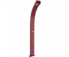 Doccia Solare Da Giardino Temporizzatore E Lavapiedi Arkema Spring Top Line Rubino Rosso