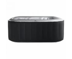 Piscina idromassaggio gonfiabile da esterno quadrata 6 posti 185x185 cm mod 2019
