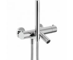 Miscelatore Termostatico vasca esterno con set doccia Nobili Live LV00010/2CR | Cromo