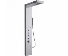 Grasmere Pannello Doccia Termostatico 4 Vie - Acciaio Inox Lucido - Design Moderno Multifunzione
