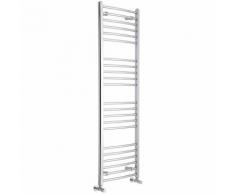 Radiatore Scaldasalviette Curvo - Cromato - 1600mm x 500mm x 30mm - 478 Watt - Eco