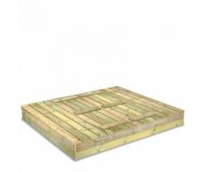 Sabbiera WICKEY Flippey 150x165cm Sabbionaia in legno