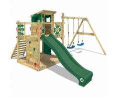 Parco giochi WICKEY Smart Camp Giochi per giardino con altalena, set da Gioco