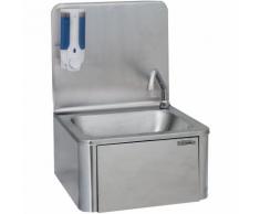 Lavabo a comando femorale acciaio inox CASSELIN CLV1