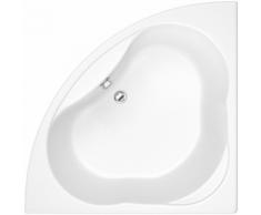 Vasca da Bagno Angolare in Acrilico 135x135cm con Pannello