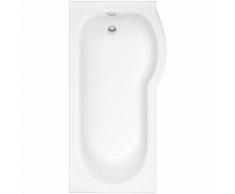 Vasca da Bagno Asimmetrica Angolare Destra in Acrilico 80x150cm