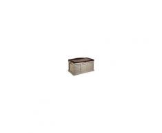 CAP40 Cassapanca 119x62x58h con ruote in resina antiurto