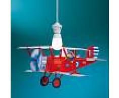 Linea Zero Illuminazione Biplano Aereo 3d Lampadario A Sospensione Cameretta Bambino