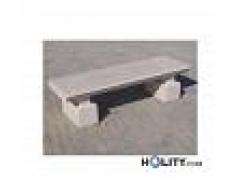 Panca In Cemento Per Arredo Urbano H31925