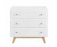 Maisons du Monde Cassettone vintage a 3 cassetti bianco Sweet