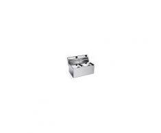 Friggitrice Elettrica Da banco Sirman con rubinetto ELDORADO Modello 8X2R
