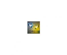 Linea Zero Illuminazione Pesci Lampadario A Sospensione Cameretta Bimbi Blu Giallo