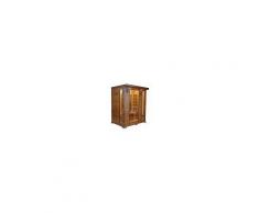 Sauna infrarossi 3 posti Aira 153 x 110 CM in Cedro Rosso Canadese