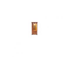 Sauna infrarossi 1 posto Aira 94 x 90 CM in Cedro Rosso Canadese