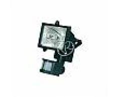 Faro proiettore alogeno con sensore di movimento lampada r7s 150w faretto da esterno 230v