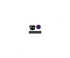 universo Lampada LED RGB per esterno 2,5 watt applique a parete luce colorata IP55 ES31