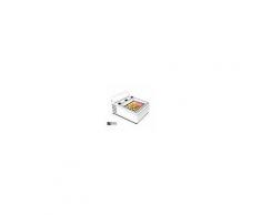 Grandicucineitalia.it - Attrezzature per ristorazione - Vetrina per Gelato - Capacità N°3 Vaschette - Refrigerazione Statica - da Banco - Colore Bianco - Illuminazione Led - Cod. MINICR3VL - Mondial Framec