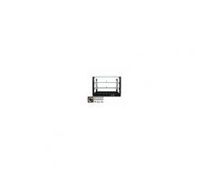 Grandicucineitalia.it - Attrezzature per ristorazione - Vetrina da banco riscaldata - 3 Ripiani - Colore Nero - Larghezza 50 Cm - Cod. SLED54P3RN - HotClass